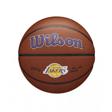 WILSON NBA TEAM ALLIANCE BSKT LA LAKERS SIZE 7 WTB3100XBLAL Ο-C