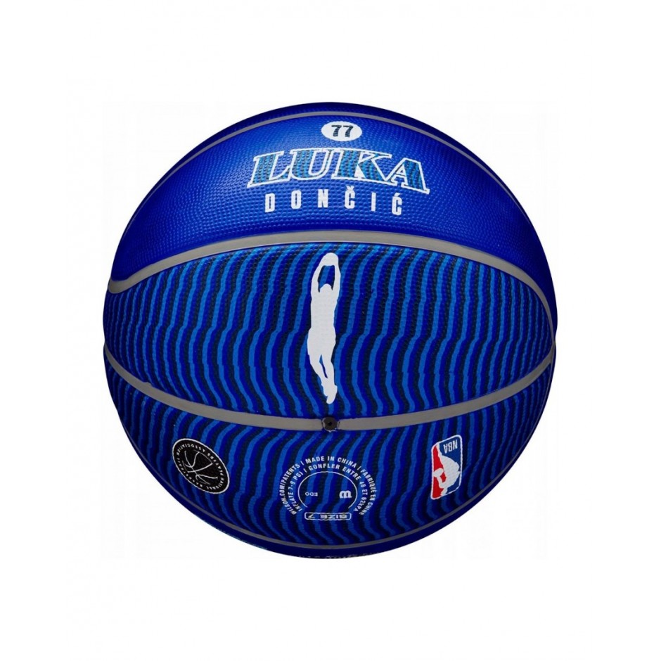 WILSON NBA PLAYER ICON - OUTDOOR - SIZE 7 LUKA WZ4006401XB7 Royal Blue