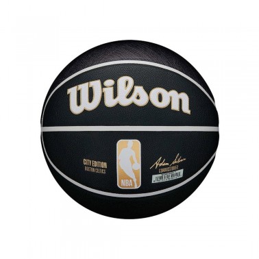 Μπάλα Μπάσκετ WILSON NBA TEAM CITY COLLECTOR BSKT BOS CELTI 7 Μαύρο WZ4016402XB7 
