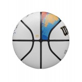 Μπάλα Μπάσκετ WILSON NBA TEAM CITY COLLECTOR BSKT BRO NETS 7 Λευκό WZ4016403XB7 