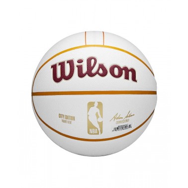 Μπάλα Μπάσκετ WILSON NBA TEAM CITY COLLECTOR BSKT MIA HEAT 7 Λευκό WZ4016416XB7 