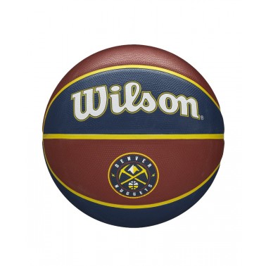 WILSON NBA TEAM TRIBUTE BSKT DEN NUGGETS S7 WTB1300XBDEN Ο-C