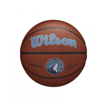 WILSON NBA TEAM ALLIANCE BSKT MIN TIMBER S7 WTB3100XBMIN Καφέ
