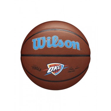 WILSON NBA TEAM ALLIANCE BSKT OKC THUNDER S7 Καφέ