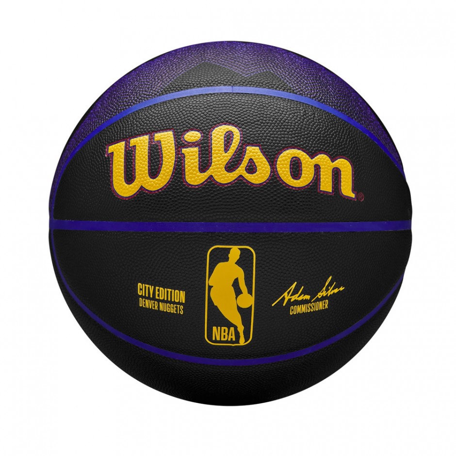 WILSON 2023 NBA TEAM CITY COLLECTOR DEN NUG 7 WZ4024108XB7 One Color