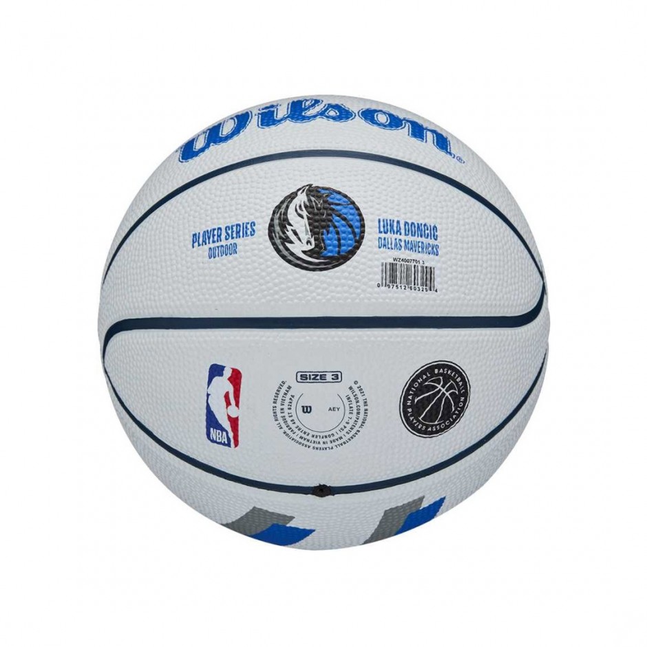 Μπάλα Μπάσκετ Λευκή - Wilson NBA Player Icon