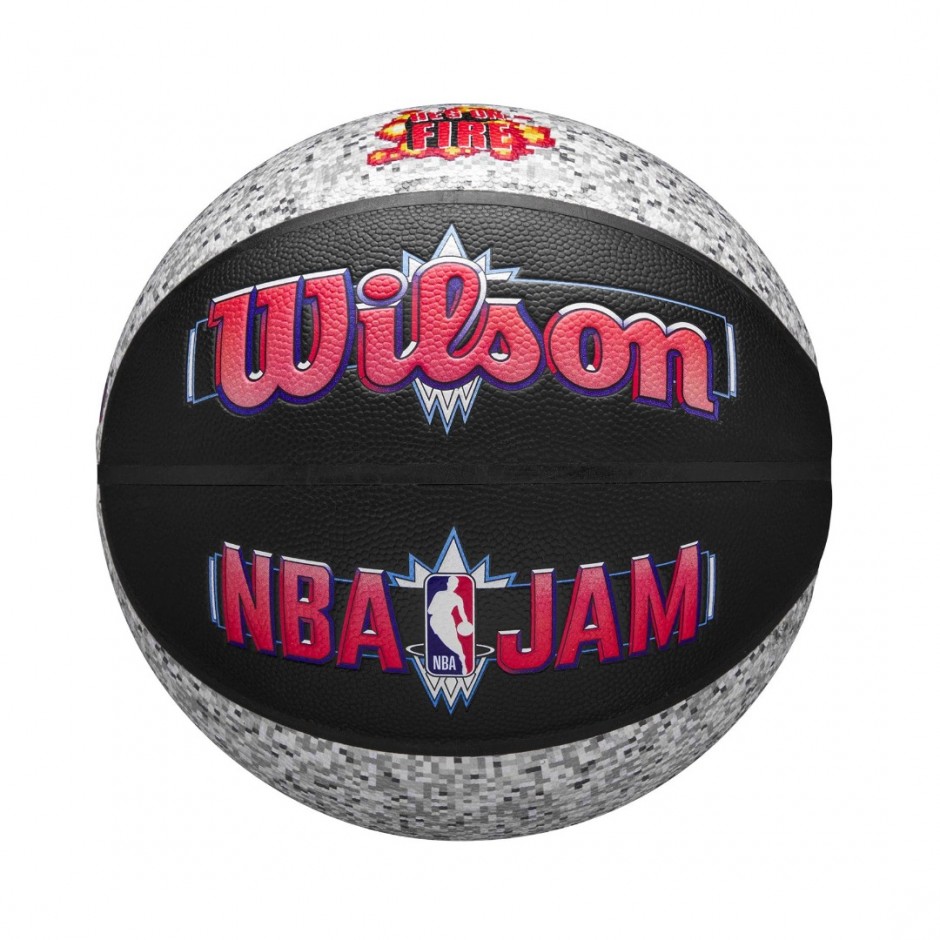 Wilson NBA Jam Indoor Outdoor Πολύχρωμο - Μπάλα Μπάσκετ 