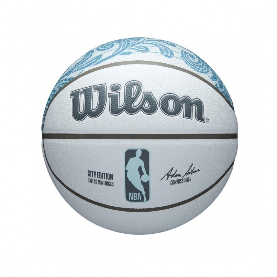 WILSON 2024 NBA TEAM CITY COLLECTOR DAL MAV 7 WZ4033807XB7 White