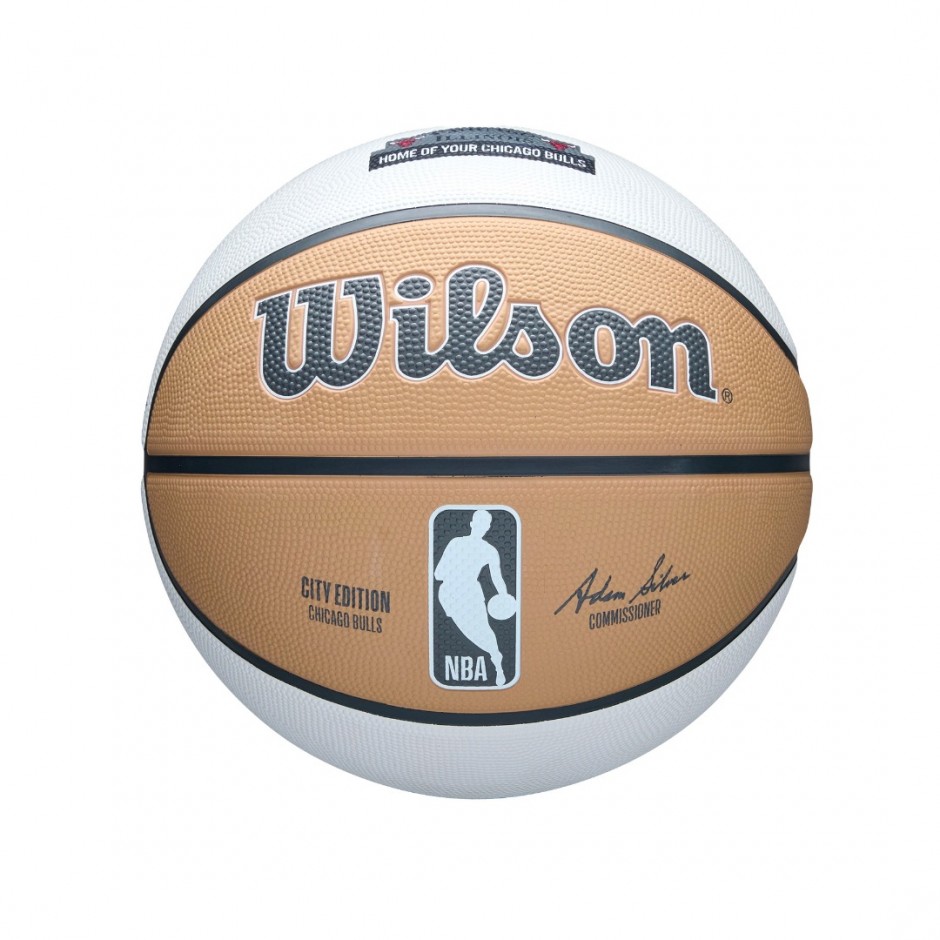 WILSON 2024 NBA TEAM CITY EDITION CHI BULL 7 WZ4033905XB7 White
