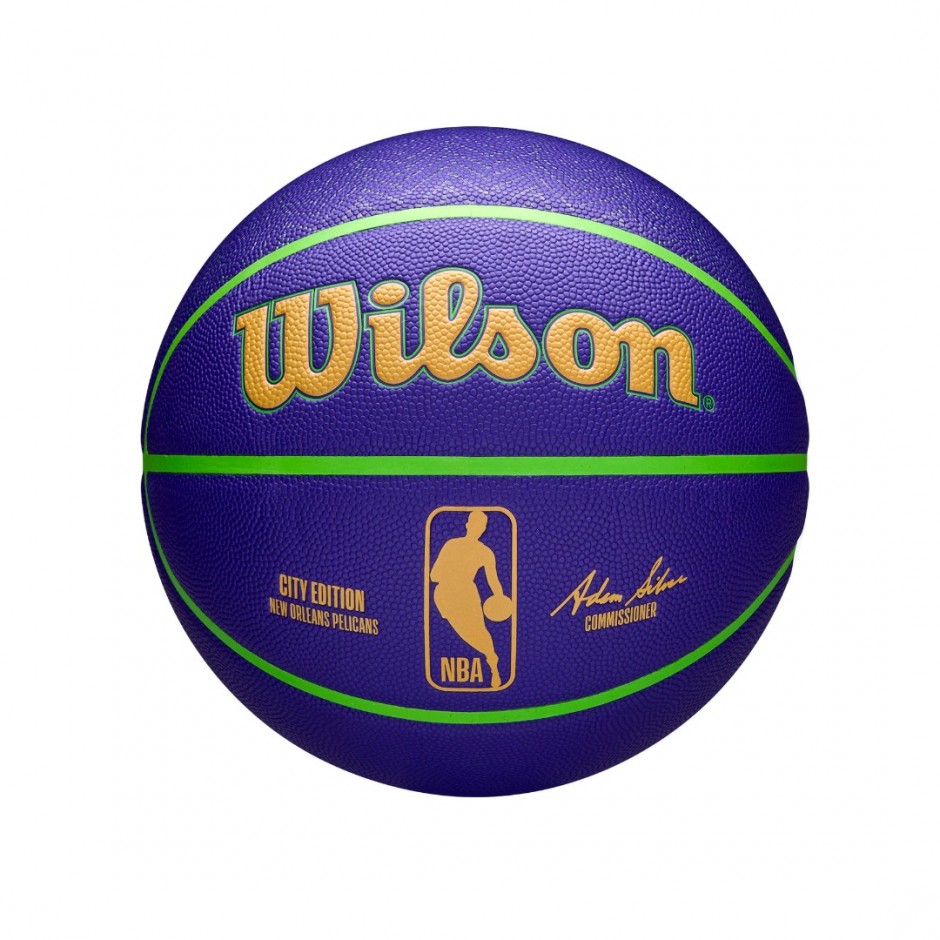 WILSON 2024 NBA TEAM CITY COLLECTOR NO PELIC 7 WZ4033819XB7 Purple