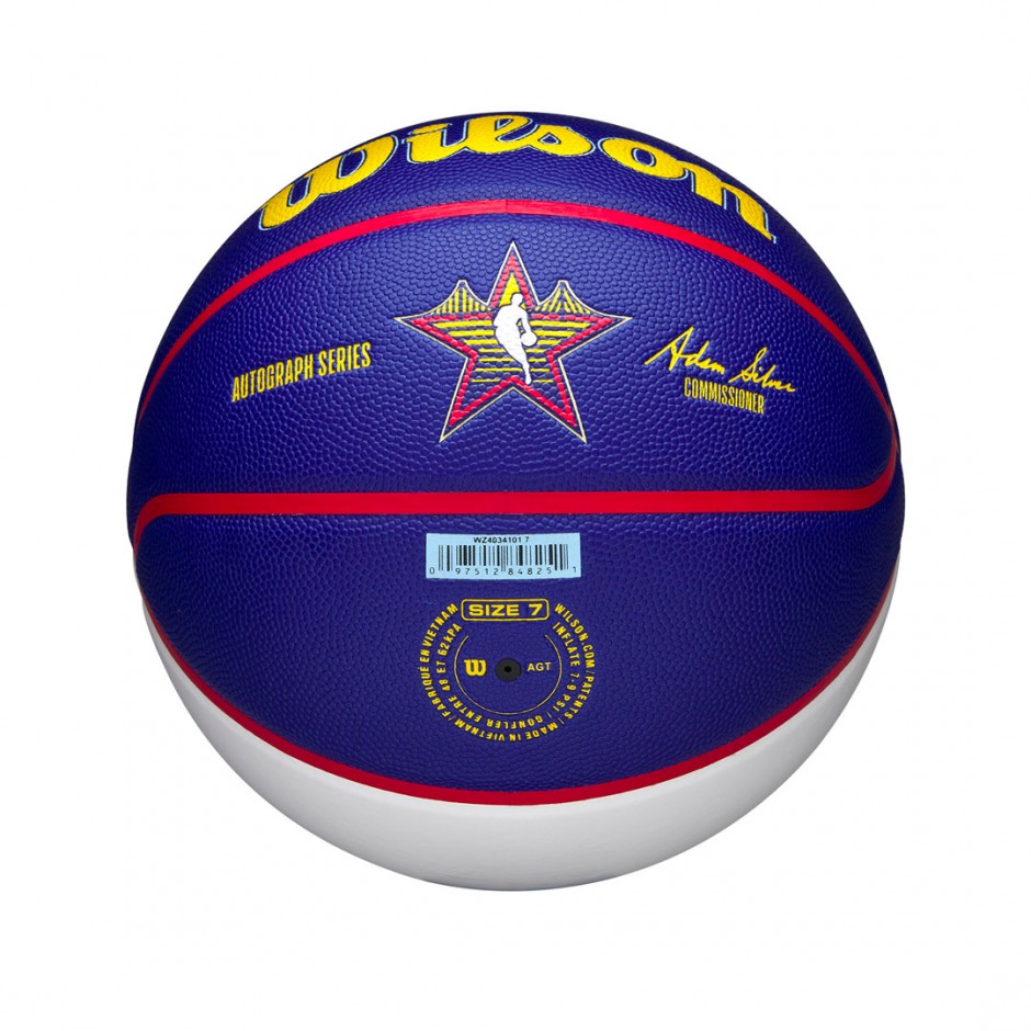 Μπάλα Μπάσκετ Πολύχρωμη - Wilson NBA All Star Auto