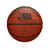 Μπάλα Μπάσκετ Καφέ - Wilson NBA Team Alliance Basketball Milwaukee Bucks Εικόνα 0