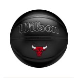 Μπάλα Μπάσκετ Μαύρη - Wilson NBA Team Premiere Chicago Bulls Εικόνα 