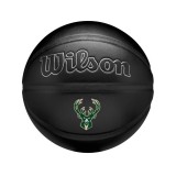 Μπάλα Μπάσκετ Μαύρη - Wilson NBA Team Premiere Milwaukee Bucks Εικόνα 