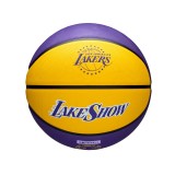 Μπάλα Μπάσκετ Μωβ - Wilson 2024 NBA Team City Edition LA Lakers Εικόνα 