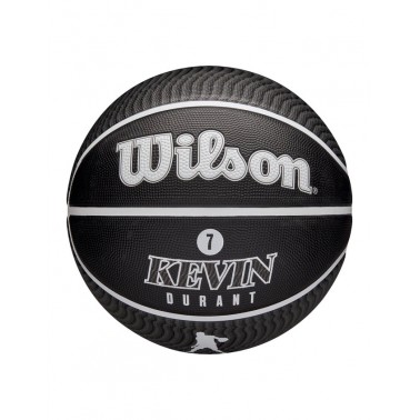 WILSON NBA PLAYER ICON - OUTDOOR - SIZE 7  KEVIN WZ4006001XB7 Black
