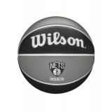 WILSON NBA TEAM TRIBUTE BSKT BRO NETS SIZE 7 WTB1300XBBRO Ο-C Εικόνα 