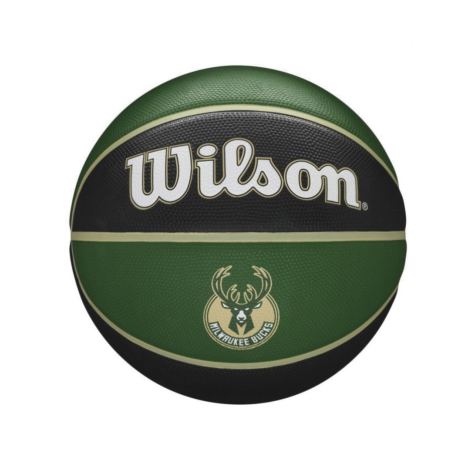 WILSON NBA TEAM TRIBUTE BSKT MIL BUCKS SIZE 7 WTB1300XBMIL One Color