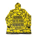 Unisex Poncho Κίτρινο - Bee Unusual 'Bee Fxxxing Unusual' Εικόνα 0