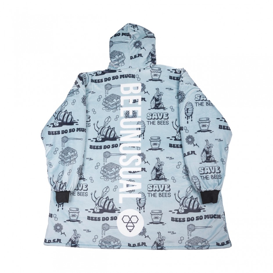 Unisex Poncho Σιέλ - Bee Unusual 'BDSM'