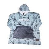 Unisex Poncho Σιέλ - Bee Unusual 'BDSM' Εικόνα 