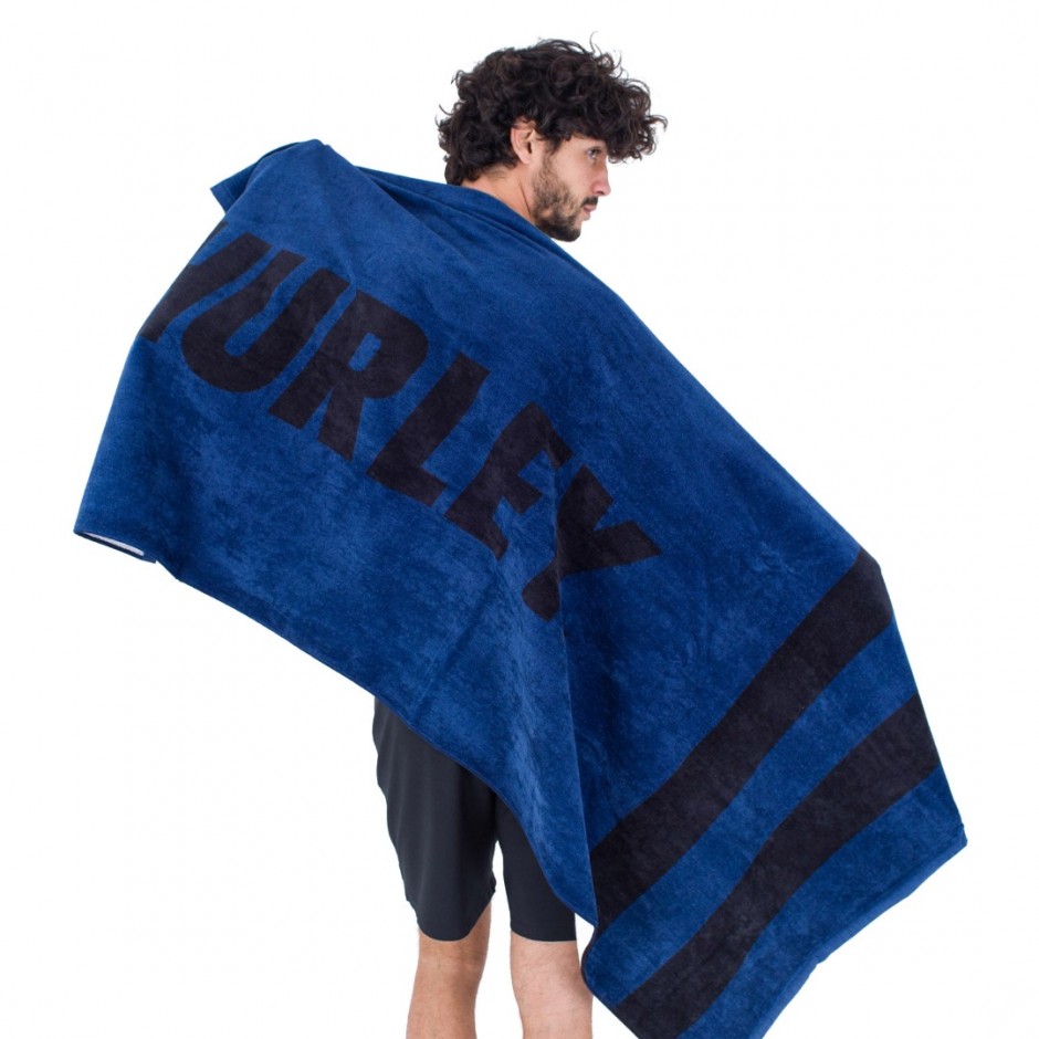 HURLEY FASTLANE 2 STRIPE TOWEL AMAX23Q1FT-POB Blue