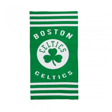 Πετσέτα Θαλάσσης Πράσινη - NBA Boston Celtics Stripes