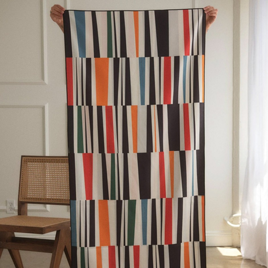 SLOWTIDE LIGHTWEIGHT QUICK-DRY TOWELS HARPER (LTWT) STQD014-MULTI Colorful
