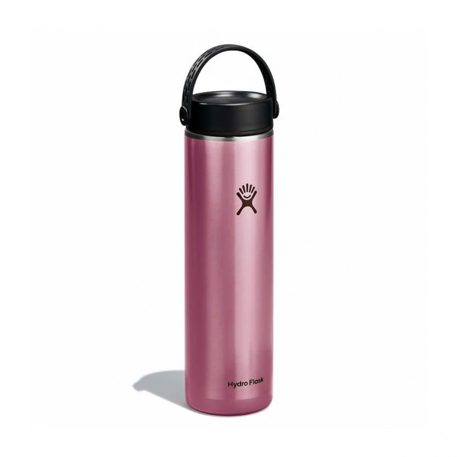 HYDRO FLASK 24 OZ (710 ml)  LIGHTWEIGHT WIDE FLEX CAP B TOURMALINE LW24LWB092-TOURMALINE Pink