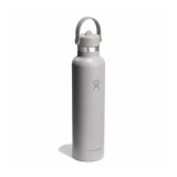 HYDRO FLASK 21 OZ (621 ml) STANDARD FLEX STRAW CAP BIRCH S21CFS035-BIRCH Grey Image 0