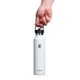 Παγούρι Θερμός Λευκό - Hydro Flask 21 oz Standard Mouth With Flex Straw Cap Εικόνα 1