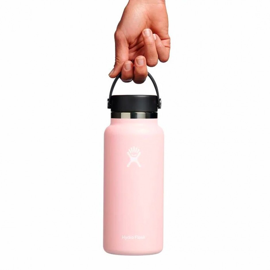 HYDRO FLASK 32 OZ (946 ml) WIDE FLEX CAP TRILLIUM W32CTS678-TRILLIUM Pink