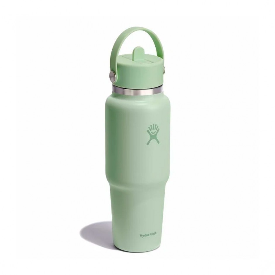 HYDRO FLASK 32 OZ (946 ml) WIDE FLEX STRAW TRAVEL BOTTLE ALOE WT32CFS338-ALOE Veraman