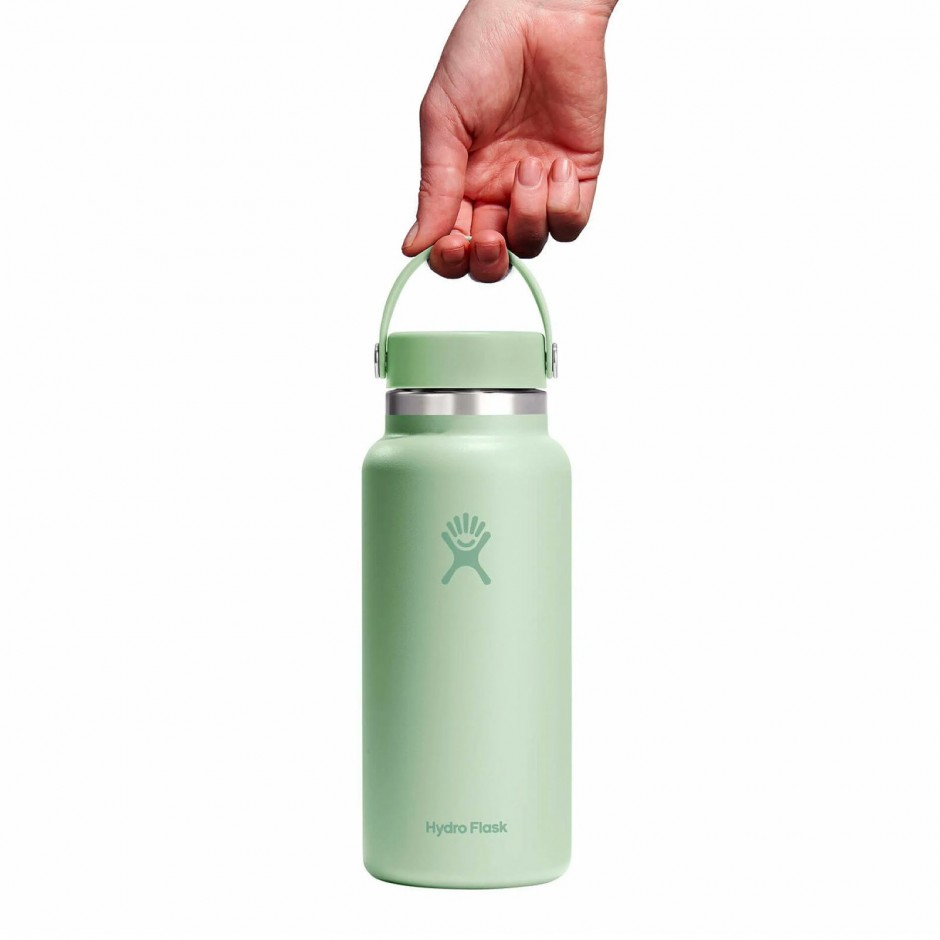 HYDRO FLASK 32 OZ (946 ml) WIDE FLEX CAP AGAVE W32CTS374-AGAVE Κhaki