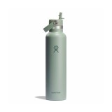 HYDRO FLASK 21 OZ (621 ml) STANDARD FLEX STRAW CAP BOTANICAL BLISS AGAVE S21CFS377P-AGAVE Κhaki Image 