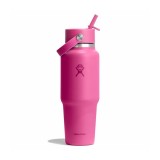 HYDRO FLASK 32 OZ (946 ml) WIDE FLEX STRAW TRAVEL BOTTLE REEF WT32CFS677-REEF Fuchsia Image 