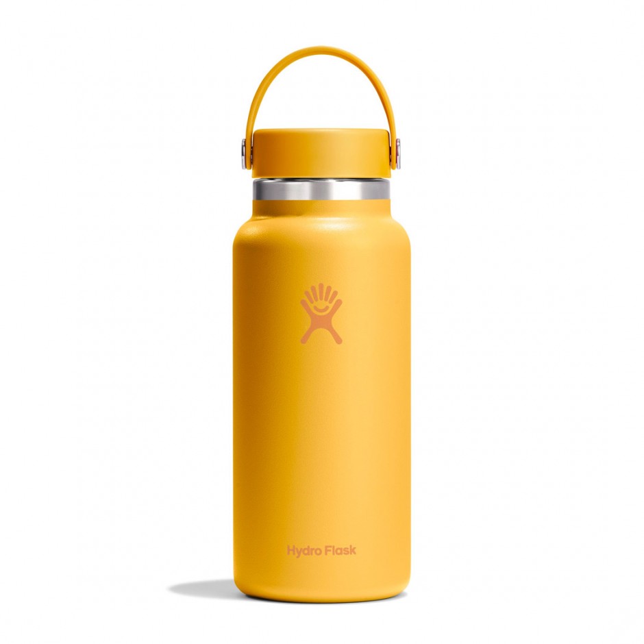 Παγούρι Θερμός Κίτρινο - Hydro Flask 32 oz Wide Mouth Flex Cap 