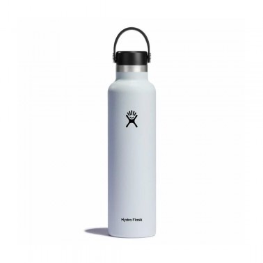 HYDRO FLASK 24 OZ (710 ml) STANDARD FLEX CAP WHITE S24SX110-WHITE White