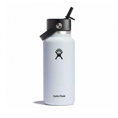HYDRO FLASK 32 OZ (946 ml) WIDE FLEX CAP WHITE W32BTS110-WHITE White