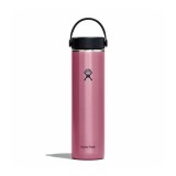 HYDRO FLASK 24 OZ (710 ml)  LIGHTWEIGHT WIDE FLEX CAP B TOURMALINE LW24LWB092-TOURMALINE Pink Image 