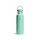 Thermos Bottle Turquoise - Hydro Flask 21 oz Standard Mouth Flex Cap Image 