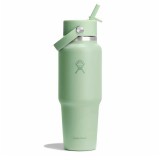 HYDRO FLASK 32 OZ (946 ml) WIDE FLEX STRAW TRAVEL BOTTLE ALOE WT32CFS338-ALOE Veraman Image 