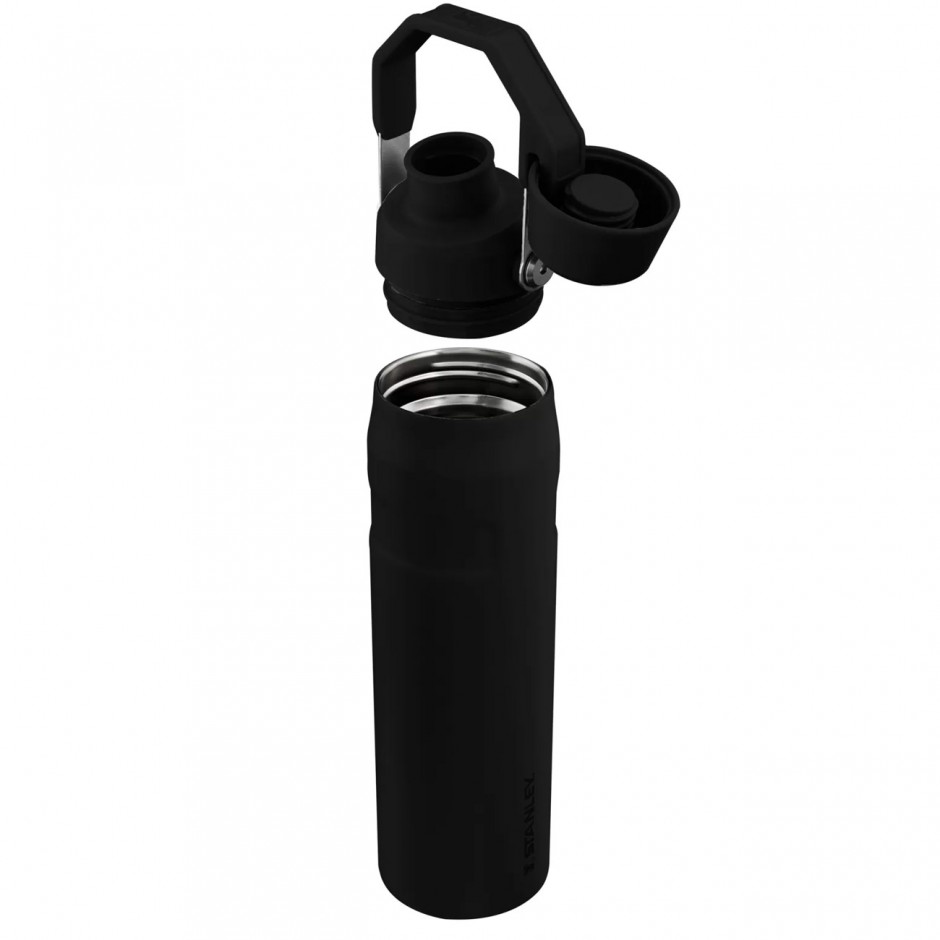 STANLEY THE AEROLIGHT ICEFLOW WATER BOTTLE FAST FLOW 0.6L / 20OZ 10-12515-001-BLACK Black