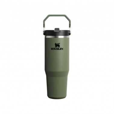Thermal Bottle Κhaki - Stanley IceFlow Flip Straw 2.0 Tumbler