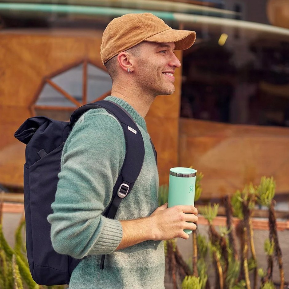 Ποτήρι Θερμός Μαύρο - Hydro Flask 12 oz All Around Tumbler Cap