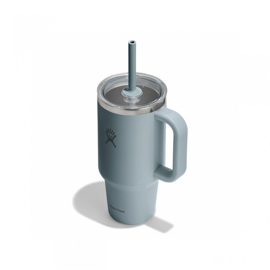 Thermos Cup Blue - Hydro Flask 32 oz All Around Travel Tumbler 