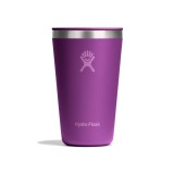 HYDRO FLASK 16 OZ  (473ml) ALL AROUND TUMBLER PRESS-IN LID BEACHPLUM PURPLE T16CPC526-PURPLE Purple Image 