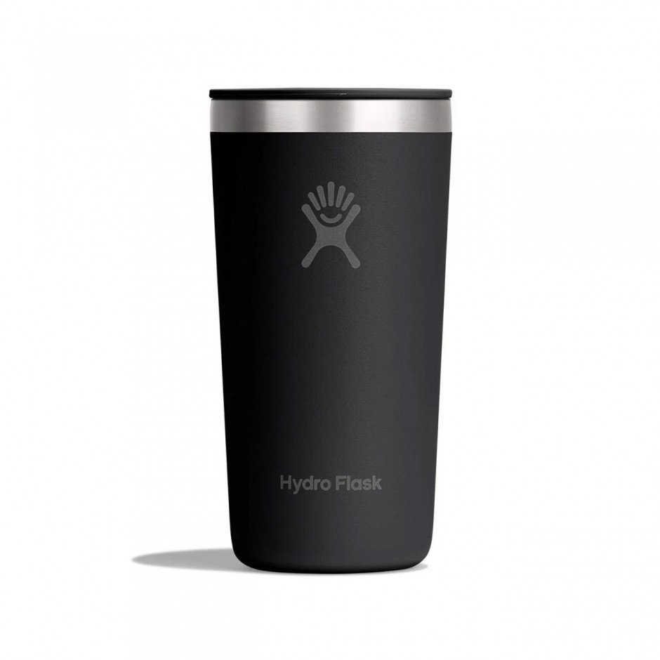 Ποτήρι Θερμός Μαύρο - Hydro Flask 12 oz All Around Tumbler Cap