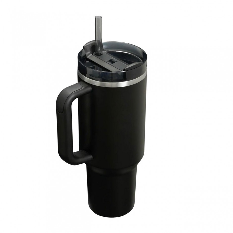 Παγούρι Θερμός Μαύρο - Stanley Quencher H2.0 FlowState Tumbler