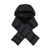 RAINS ALTA VISION PUFFER HOOD W3T3 20390-01 Black Image 2